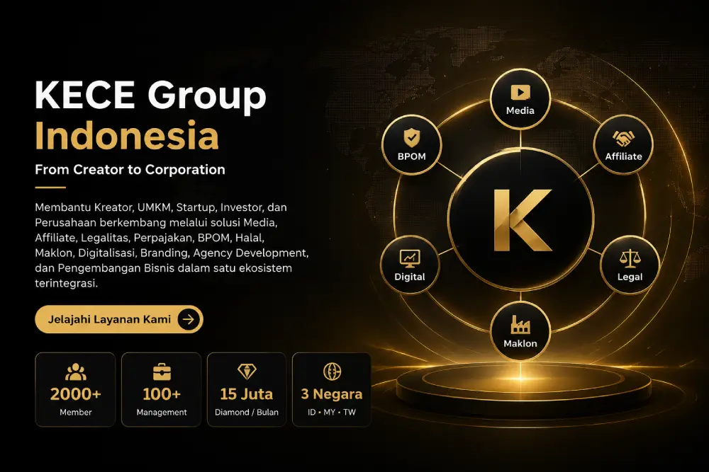 Ilustrasi KECE Group Indonesia