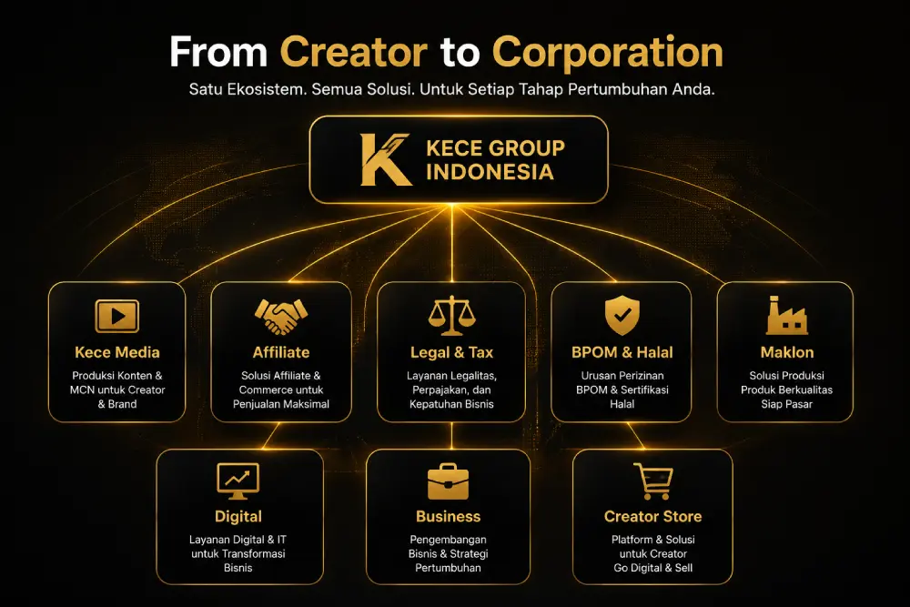 Struktur KECE Group Indonesia